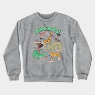 Dinosaurs! Crewneck Sweatshirt